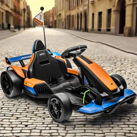 McLaren Electric Go Kart Large 24V 4 Wheel BDM0930 - Orange