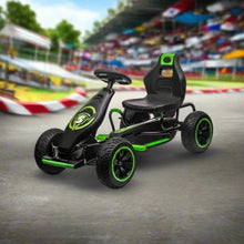 Kids Pedal Go Kart Ride on G18 - Green