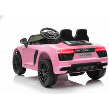 Children’s Licensed Audi R8 12V Electric Ride On Car with parental control and self drive - Pink