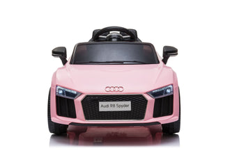 Children’s Licensed Audi R8 12V Electric Ride On Car with parental control and self drive - Pink