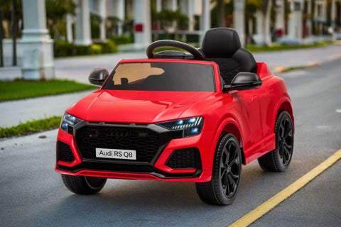 Licensed Audi RSQ8 Kids 12V Electric Ride On Car with parental control - Red