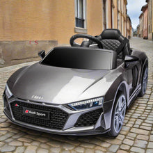 Licensed Audi R8 Sport latest Facelift New Shape Kids 12V Ride On Car - Grey