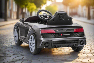 Licensed Audi R8 Sport Facelift New Shape Kids 12V Ride On Car - Black